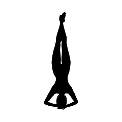 Image showing Naked sexy girls silhouette