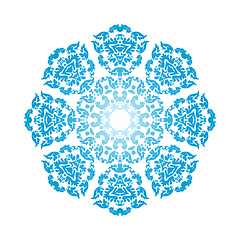 Image showing Circle Snowflake