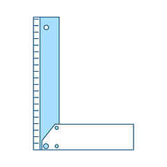 Image showing Setsquare Icon