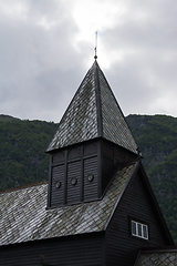 Image showing Roldal Stave Church, Sogn og Fjordane, Norway