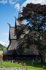 Image showing Hopperstad Stave Church, Sogn og Fjordane, Norway