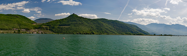 Image showing Lake Kaltern, South Tyrol, Italy