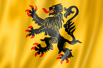 Image showing Nord-Pas-de-Calais Region flag, France