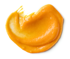 Image showing vegetable puree isolated