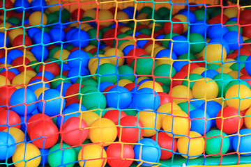 Image showing color balls texture