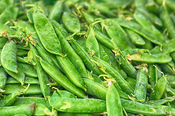 Image showing green pea texture