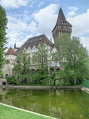 Image showing Vajdahunyad Castle in Budapest