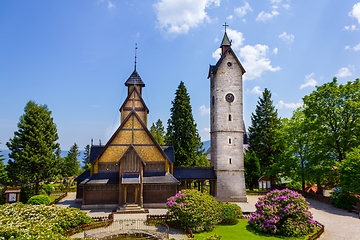 Image showing Wang church in Karpacz Poland