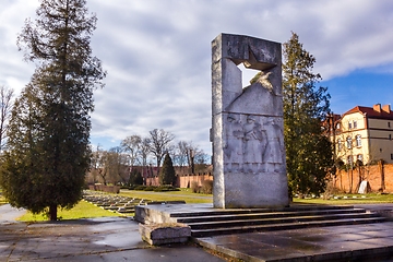 Image showing Memorial of the Russian army in Zary Poland