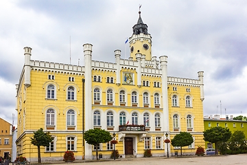 Image showing Monument in the old town in Wschowa Poland