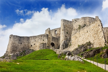 Image showing Old castle Spis in Slovakia