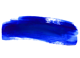 Image showing Bright blue hand drawn texture on white background