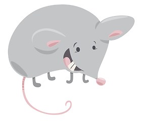 Image showing mouse cartoon illustration