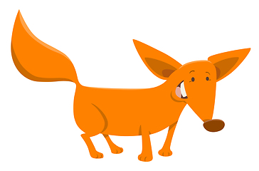 Image showing fox cartoon animal character