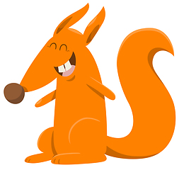 Image showing cartoon squirrel animal character