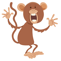 Image showing monkey cartoon character