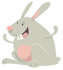 Image showing cartoon rabbit animal character