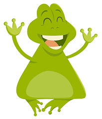 Image showing cartoon frog animal character