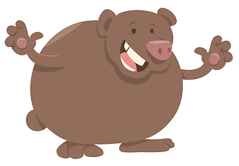 Image showing cartoon bear animal character