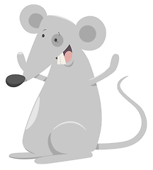 Image showing cartoon mouse animal character