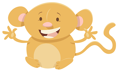 Image showing cartoon monkey animal character