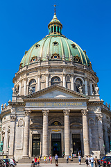 Image showing The Marble Church in Copenhagen, Denmark