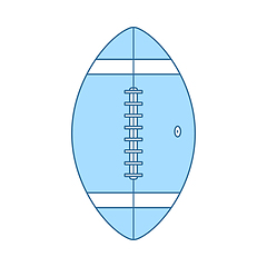 Image showing American Football Ball Icon