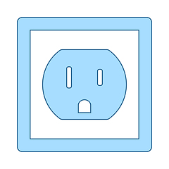 Image showing Electric Outlet Icon