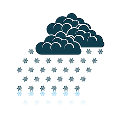 Image showing Snowfall Icon