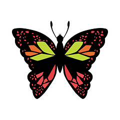 Image showing Butterfly Icon