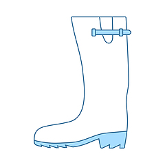 Image showing Rubber Boot Icon