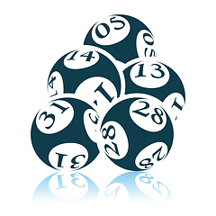 Image showing Lotto Balls Icon