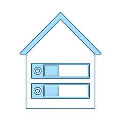 Image showing Datacenter Icon