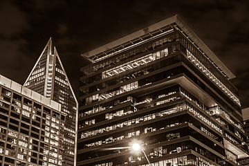 Image showing Downtown Charlotte North Carolina USA at Sunrise