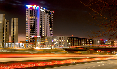 Image showing Downtown Charlotte North Carolina USA at Sunrise