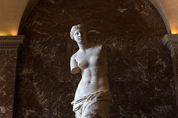 Image showing Venus of Milo, The Louvre, Paris, France