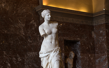 Image showing Venus of Milo, The Louvre, Paris, France