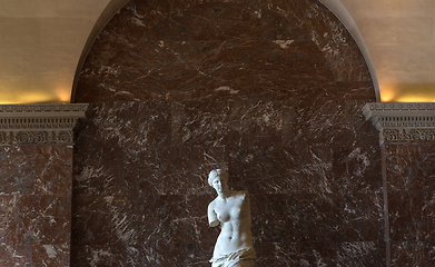 Image showing Venus of Milo, The Louvre, Paris, France