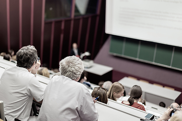 Image showing Lecture at university.