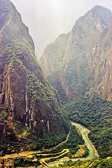 Image showing Urubamba Valley, Peru