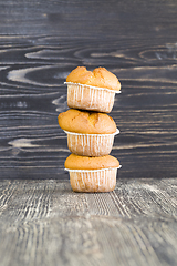 Image showing fresh wheat muffins