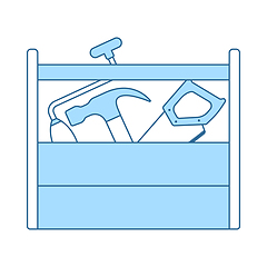 Image showing Retro Tool Box Icon