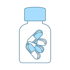 Image showing Pills Bottle Icon