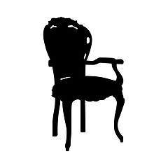 Image showing Chair Silhouette