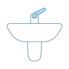 Image showing Wash Basin Icon