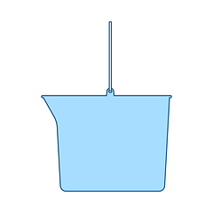 Image showing Icon Of Bucket