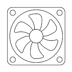 Image showing Fan Icon