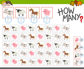 Image showing how many farm animals game