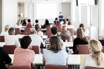 Image showing Lecture at university.