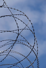 Image showing barbwire